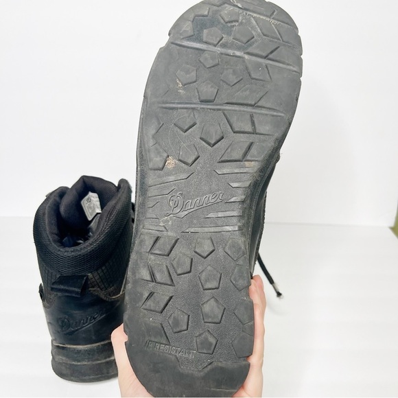 Danner Lookout 5.5” Black Leather Work Boots Size 13 Men’s - Picture 4 of 6